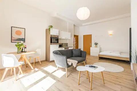 Ruhige Und Stilvolle Wohnung Am Clara-Zetkin-Park 莱比锡 外观 照片